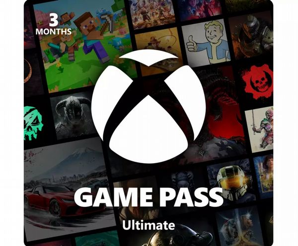 Xbox Game Pass Ultimate 3 Month Membership Digital Download