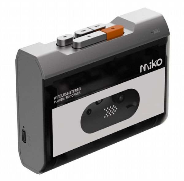 Miko Cassette Player (Smoke)